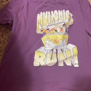 purple scooby doo muchies run t shirt